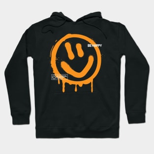 smiley face be nice Hoodie